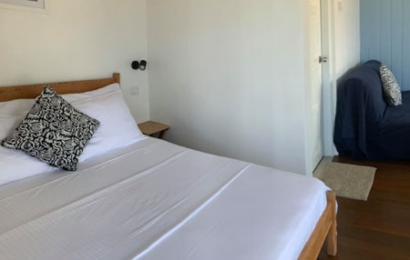 BAMBOO HILL - Room #2 - 1 x double bed + 1 x single bed-View1